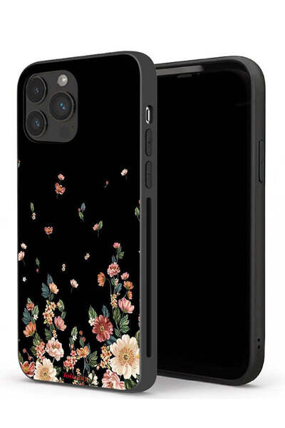 Tolwak جراب حماية لجهاز Apple iPhone 13 Pro Max مع زهور صغيرة في الأسفل