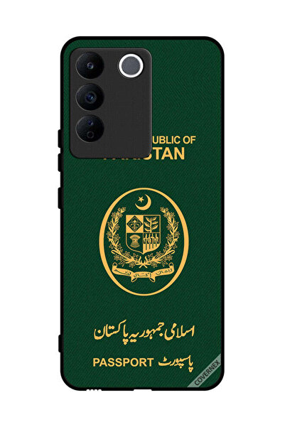 Covernex غطاء حماية لهاتف Vivo S16e بنمط جواز سفر باكستاني