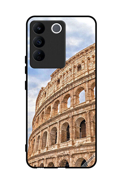 Covernex غطاء حماية لهاتف Vivo S16e Vintage Building