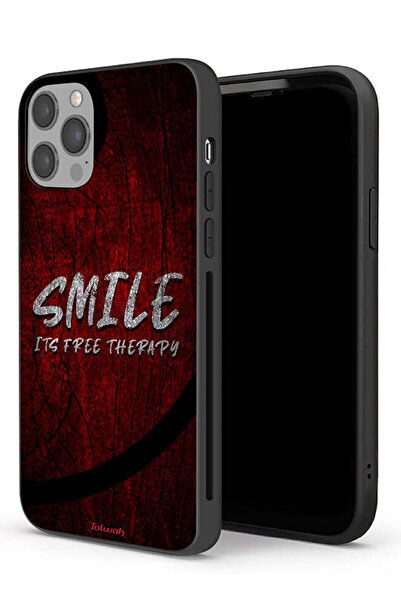 Tolwak جراب حماية لجهاز Apple iPhone 12 Pro Max، ابتسم واحصل على علاج مجاني