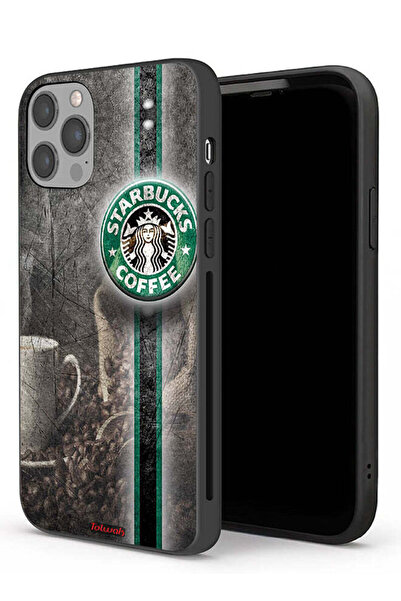 Tolwak جراب حماية لجهاز Apple iPhone 12 Pro برسومات القهوة