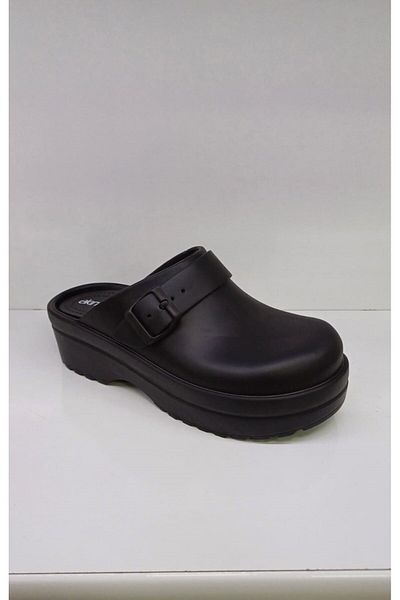 awix Unisex Black Non-Slip Platform Water Resistant Anatomical Eva Sole. Doctor, Nurse, Cook Slippers