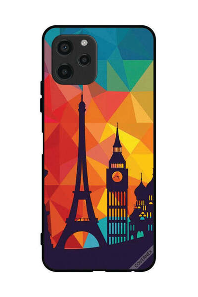 Covernex غطاء حماية لهاتف هواوي إنجوي 50z بنمط باريس الملون