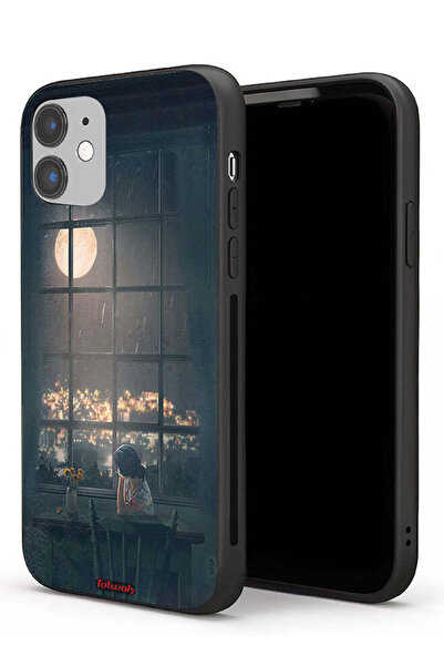 Tolwak غطاء حماية لجهاز Apple iPhone 11 مع صورة القمر