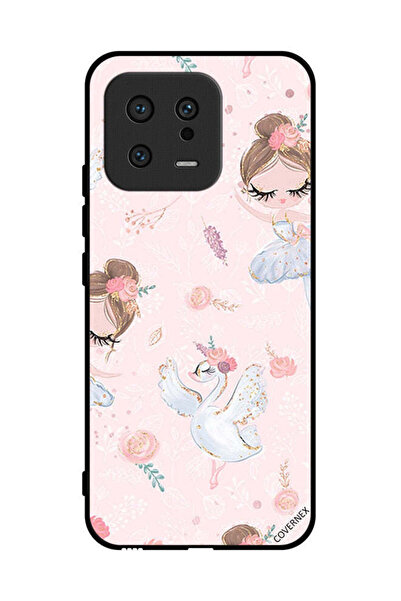 Covernex غطاء حماية لهاتف شاومي 13 دوللي فتاة وزهور