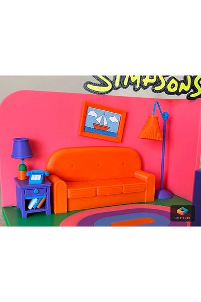 Phigo The Simpsons Living Room Decor 3D Printing Figure 1:22 Scale – Name Can Be Written