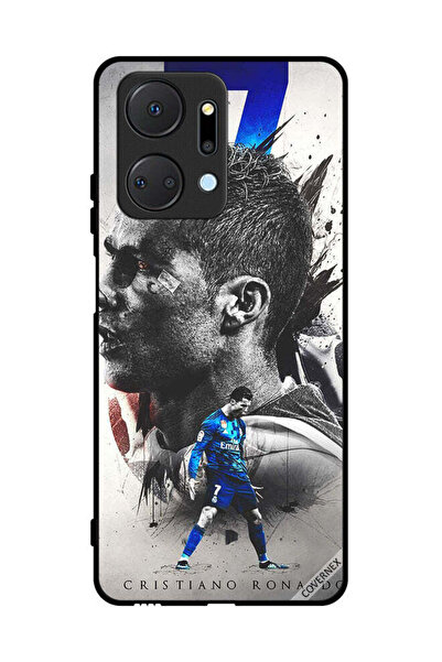 Covernex غطاء حماية لهاتف Honor X7a - خلفية شاشة كريستيانو رونالدو