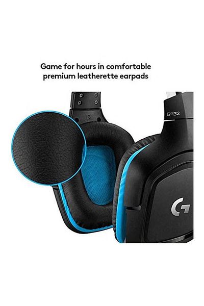 logitech Surround Sound Dts Headphone: X 2.0 Pc, Ps4, Xbox And Mobile Pro G 50Mm Drivers Black