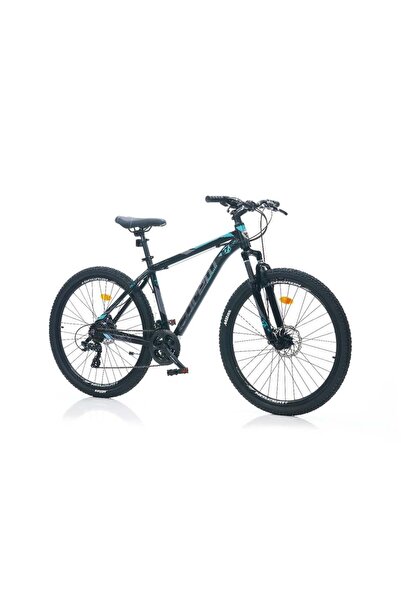 Corelli CORELLİ FELİX 2.3 ERKEK DAĞ BİSİKLETİ 460H MD 29 JANT 24 VİTES SİYAH TURKUAZ GRİ