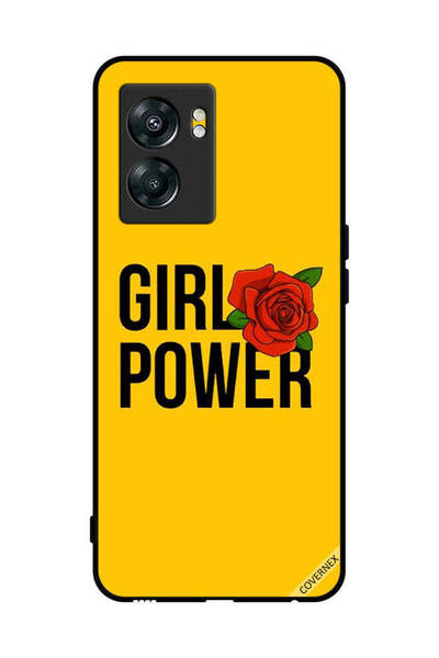 Covernex غطاء حماية لهاتف OnePlus Nord N300 - أصفر - فتاة قوية