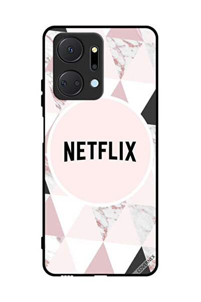 Covernex غطاء حماية لهاتف Honor X7a مع خلفية Netflix