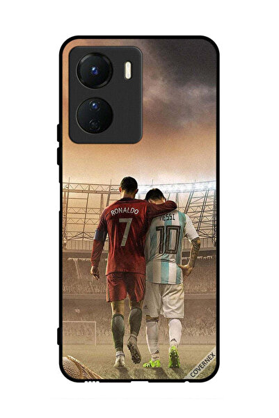 Covernex غطاء حماية لهاتف فيفو Y16 ميسي ورونالدو
