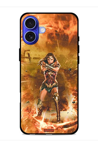 Tolwak غطاء حماية لجهاز Apple iPhone 16 Plus من Wonder Women