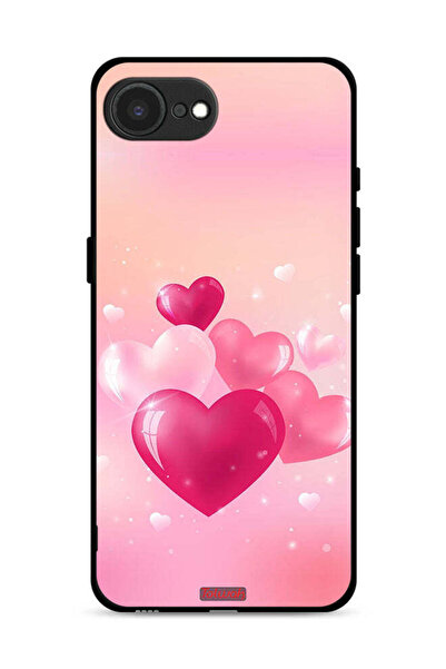 Tolwak غطاء حماية لجهاز Apple iPhone 16e بتصميم قلوب جميلة