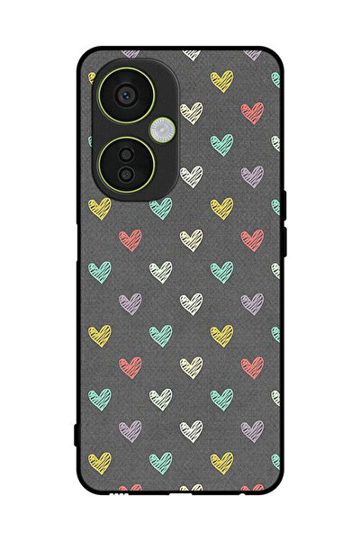 Covernex غطاء حماية لهاتف OnePlus Nord CE 3 Lite بنقشة قلوب صغيرة