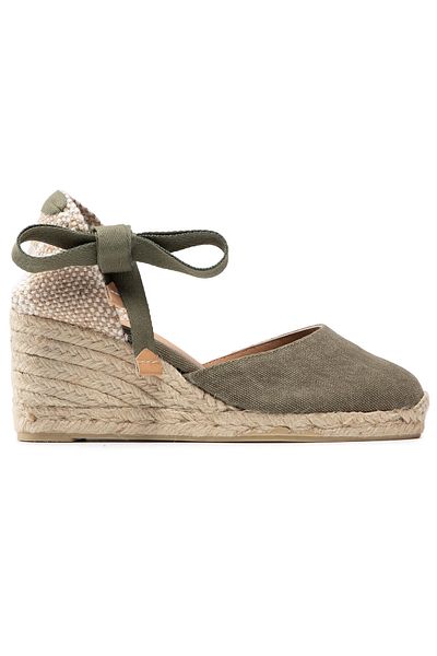Castaner Espadrile damă verzi CASTANER-21644414 CARINA/6/002 OLIVE