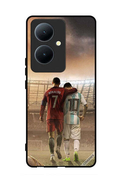 Covernex غطاء حماية لهاتف Vivo Y78 5G ميسي ورونالدو