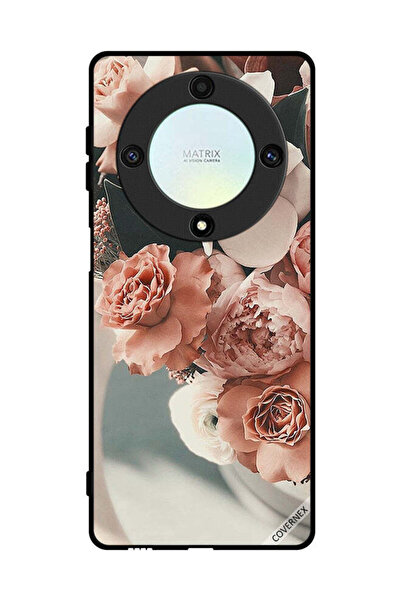 Covernex غطاء حماية لهاتف Honor X9a باقة من أزهار الخوخ الجميلة