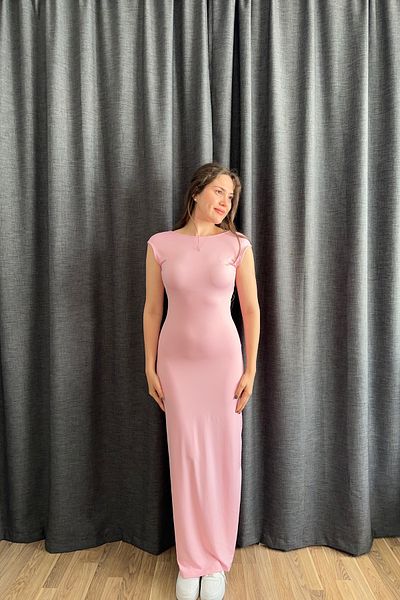 Sorridi Backless Soft Touch Maxi Dress