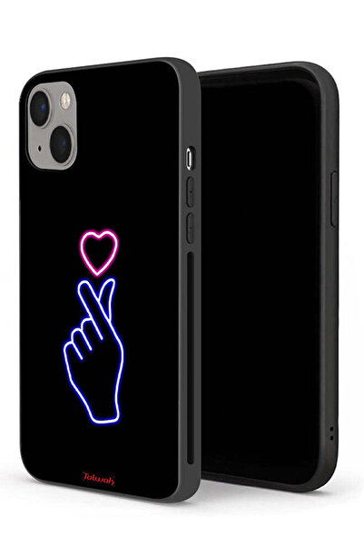 Tolwak جراب حماية لهاتف Apple iPhone 13 mini بتصميم قلب سريع