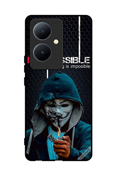 Covernex غطاء حماية لهاتف Vivo Y78 5G - خلفية شاشة "أنا ممكن، لا شيء مستحيل"