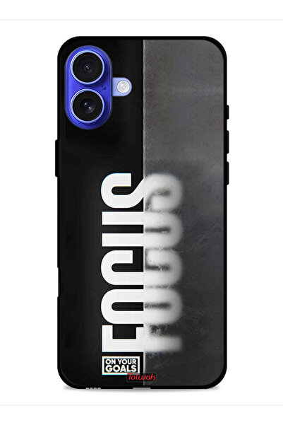Tolwak غطاء حماية لجهاز Apple iPhone 16 - ركز على أهدافك