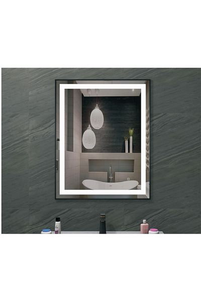 Trendy's TRENDY'S bathroom mirror, rectangular, with touch sensor and LED 600×800 mm