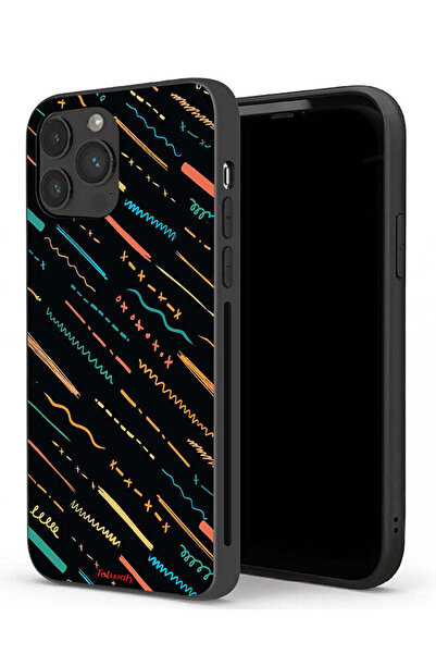 Tolwak جراب حماية لجهاز Apple iPhone 13 Pro Max بنمط خطوط X مجردة