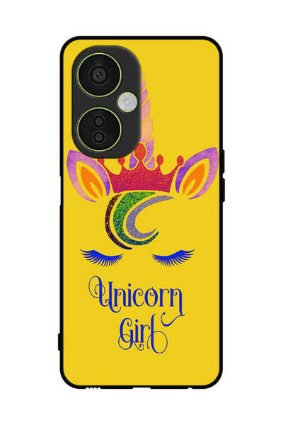 Covernex غطاء حماية لهاتف OnePlus Nord CE 3 Lite برسومات فتاة يونيكورن
