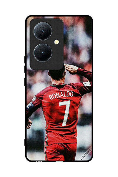 Covernex غطاء حماية لهاتف Vivo Y78+ 5G، تحية رونالدو للجمهور