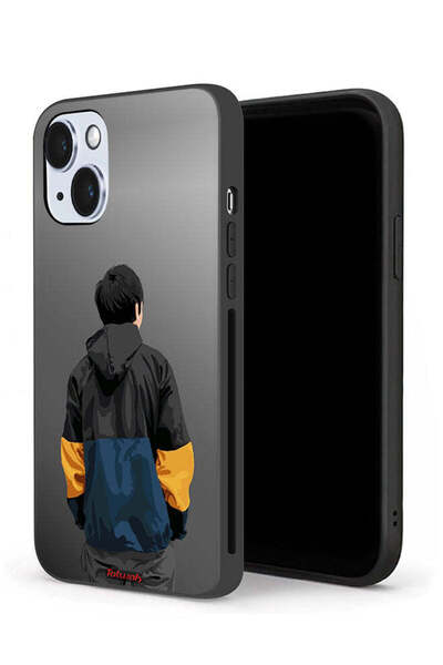 Tolwak جراب حماية لجهاز Apple iPhone 14 بتصميم صورة صبي