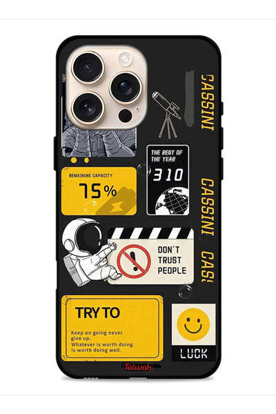 Tolwak غطاء حماية لجهاز Apple iPhone 16 Pro بتصميم رائد فضاء