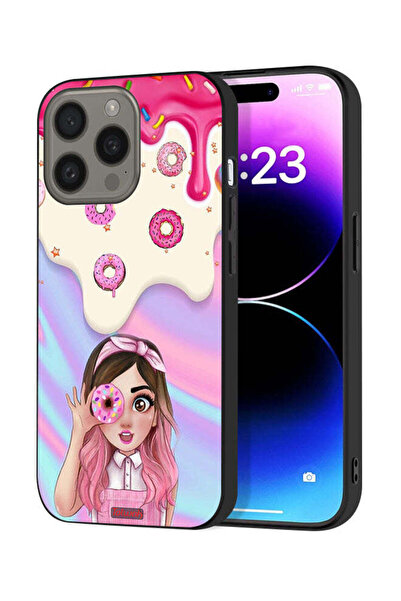 Tolwak غطاء حماية لجهاز Apple iPhone 15 Pro يحمل دونات