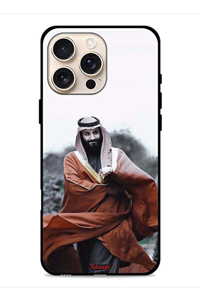 Tolwak غطاء حماية لجهاز آيفون 16 برو ماكس من آبل، محمد بن سلمان بن عبد العزيز
