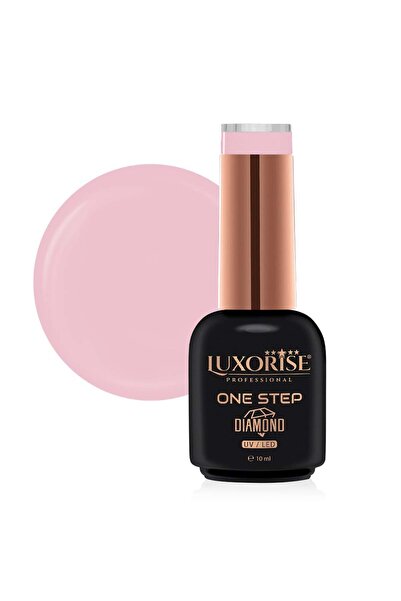 LUXORISE Oja semipermanentă One Step Diamond Pink Addiction 10ml, LUXORISE