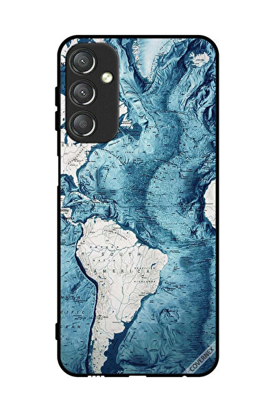 Covernex غطاء حماية لهاتف سامسونج جالاكسي A24 4G برسومات خريطة فنية