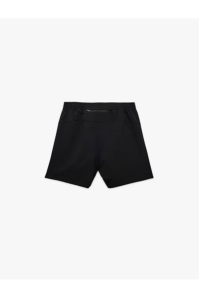 Koton Oversize Parachute Fabric Sports Shorts with Zipper Pocket Detail and Elastic Waist