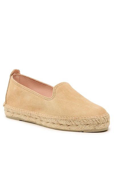 Manebi Women's Espadrilles beige MANEBI-FLAT ESPADRILLES K 1.1 N0 K 1.1 CHAMPAGNE BEIGE