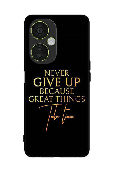 Covernex غطاء حماية لهاتف OnePlus Nord CE 3 Lite - لا تستسلم أبدًا