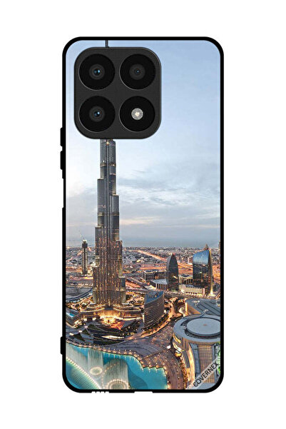Covernex غطاء حماية لهاتف Honor X8a - منظر جميل لوسط مدينة دبي