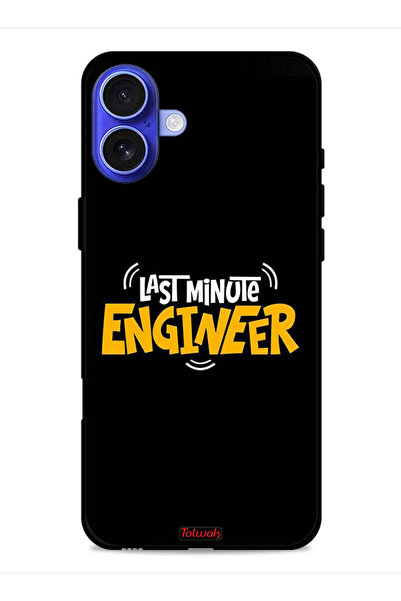 Tolwak غطاء حماية لجهاز Apple iPhone 16 من شركة Last Minute Engineer