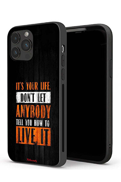 Tolwak جراب حماية لجهاز Apple iPhone 13 Pro Max "Its Your Life"