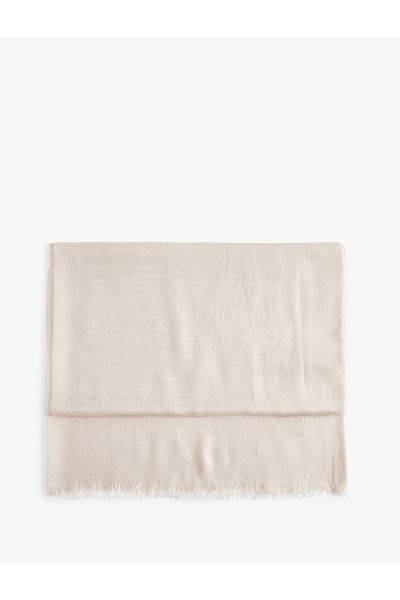 Koton Modal Thin Tassel Long Shawl