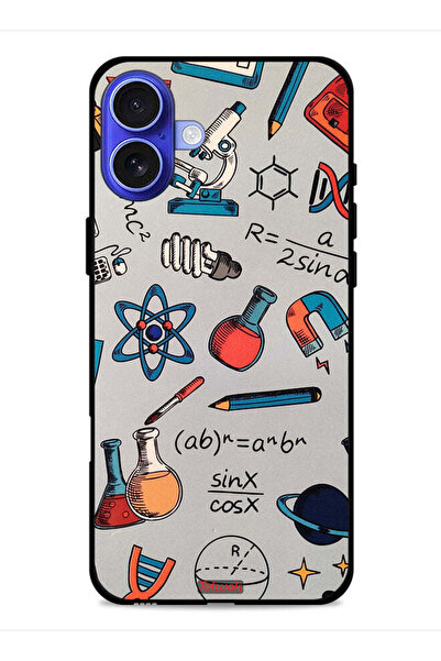 Tolwak غطاء حماية لجهاز Apple iPhone 16 Plus من Science Tags