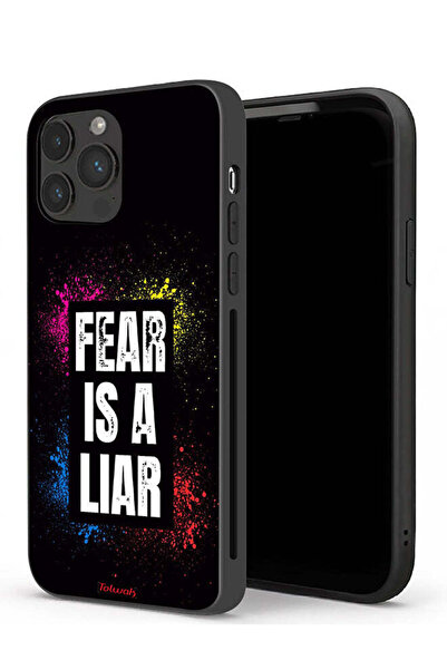 Tolwak جراب حماية لجهاز Apple iPhone 13 Pro - الخوف كاذب