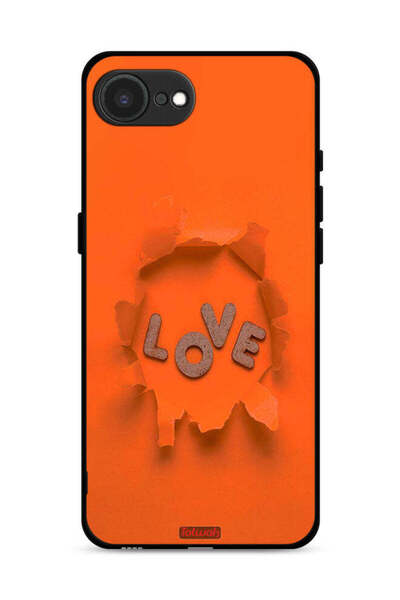 Tolwak غطاء حماية لجهاز Apple iPhone 16e - Love