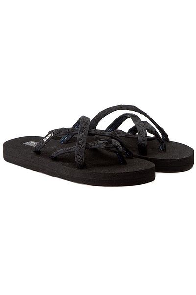 TEVA Șlapi negri pentru femei TEVA-6840