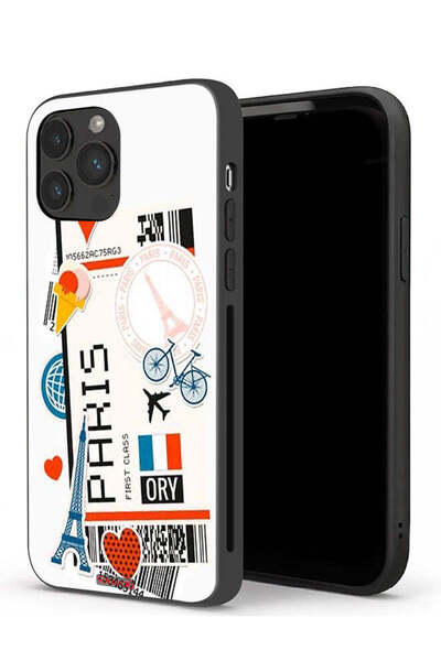 Tolwak غطاء حماية لجهاز Apple iPhone 13 Pro Max ملصق باريس