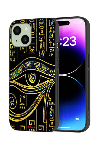 Tolwak غطاء حماية لجهاز Apple iPhone 15 Plus بتصميم عين فنية