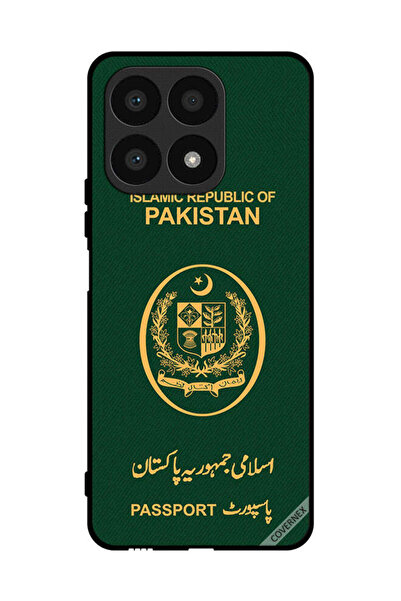 Covernex غطاء حماية لهاتف Honor X8a بنمط جواز سفر باكستاني